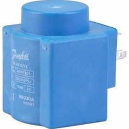 Danfoss 018F7658 Solenoid Coil DIN Connect 208-240V/14W