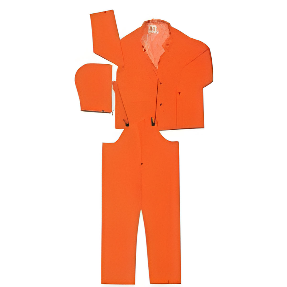 ORANGE RAINSUIT - X-LARGE