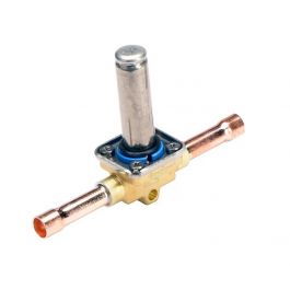 Danfoss 032F8106 1/4" EVR N/C Solenoid Valve W/3-Flare