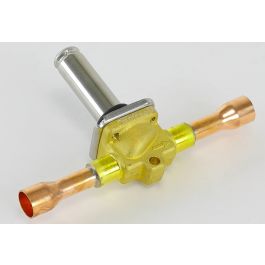 Danfoss 032L7121 2-Way EVR Solenoid Valve N/C 1/2" X 1/2" ODF