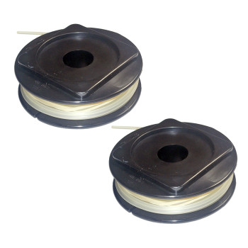 Homelite 2 Pack Of Genuine OEM Replacement Spools for Trimmers - 07251-2PK