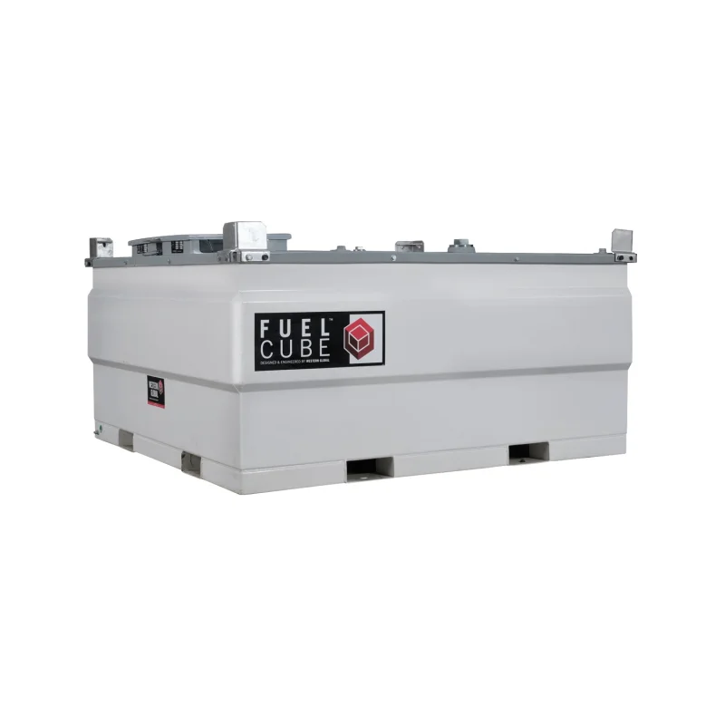 1,016 Gallon FuelCube with Fuel Gauge in Tank Cabinet | FCPWN1000