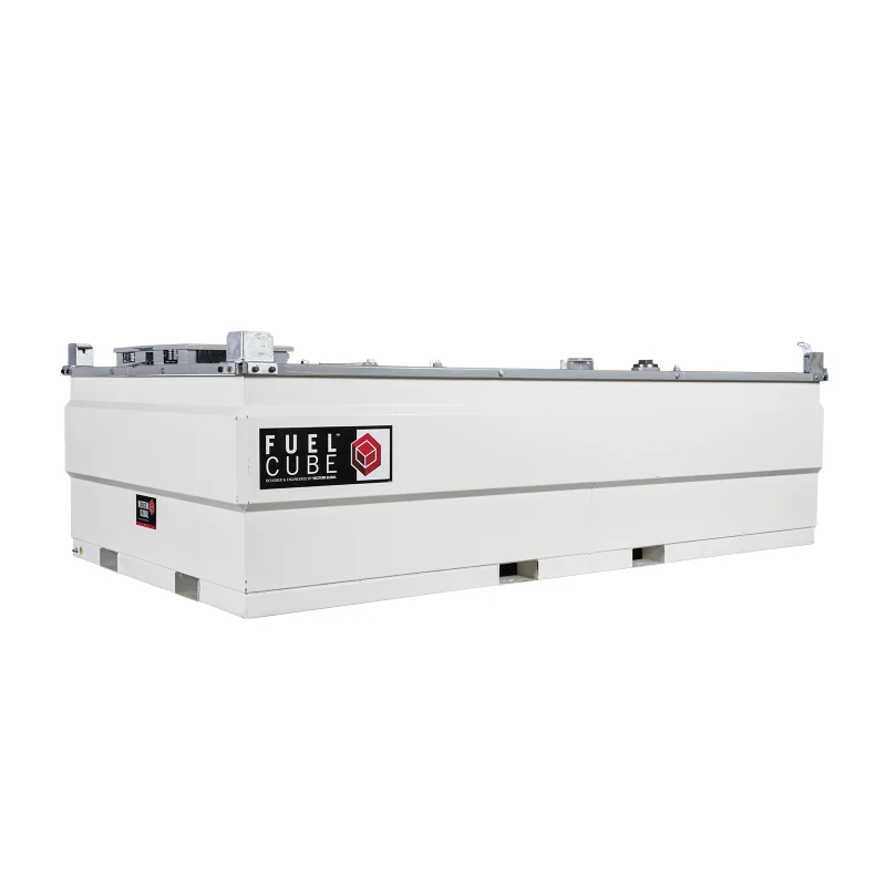 1,852 Gallon FuelCube with Fuel Gauge in Tank Cabinet | FCPWN1800