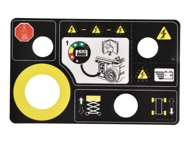 1001132362 Decal, Light Function | JLG