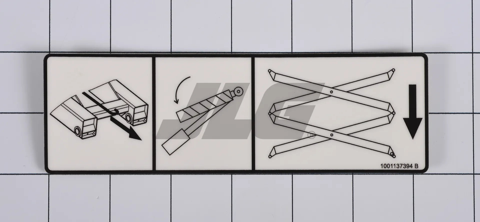 1001137394 Decal, Cylinder Prop | JLG