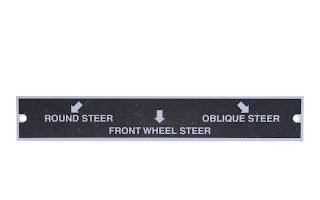 10112750 Plate, Orbitral Steering | JLG