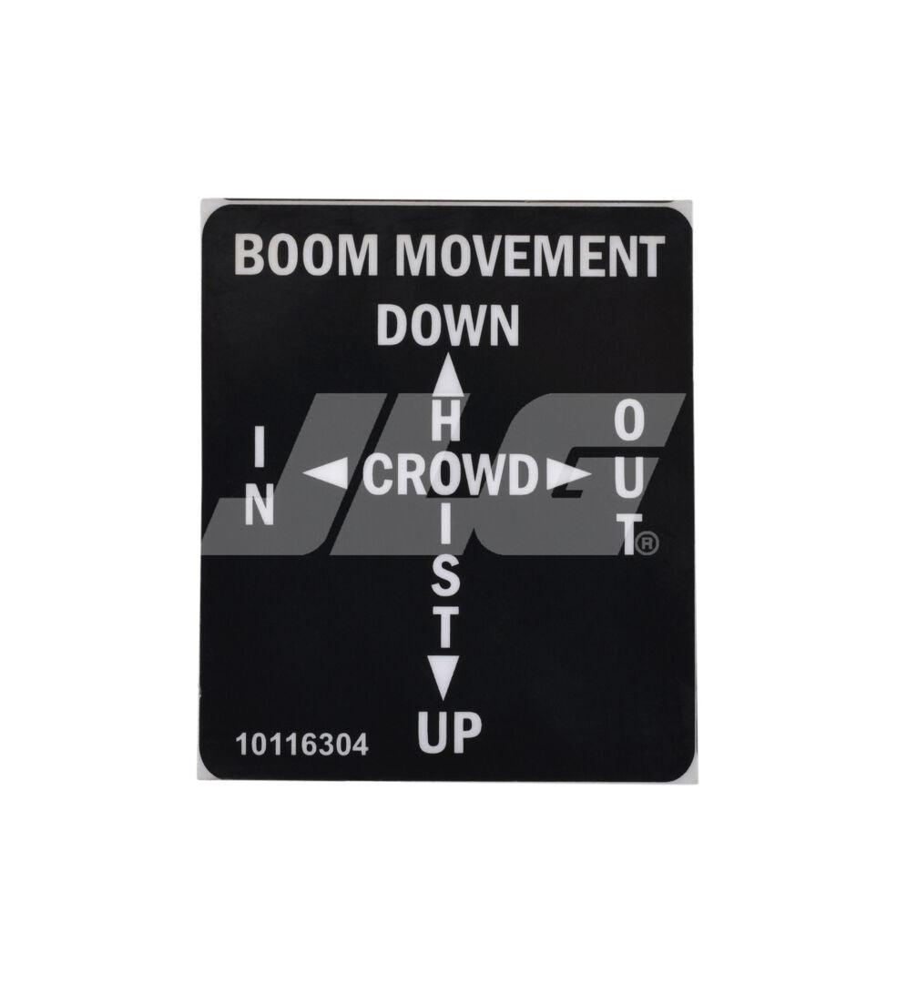 10116304 Decal Boom Movement | JLG
