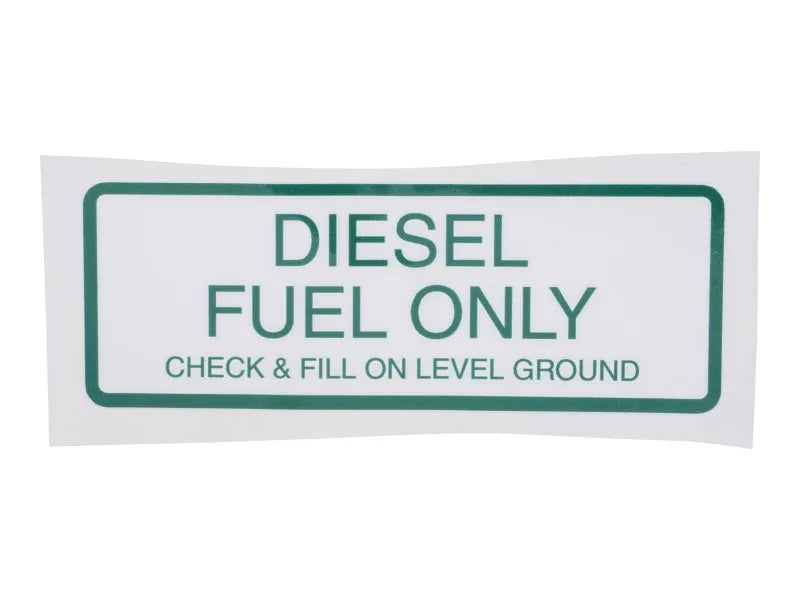 10120989 Decal, Diesel Fuel Only | JLG