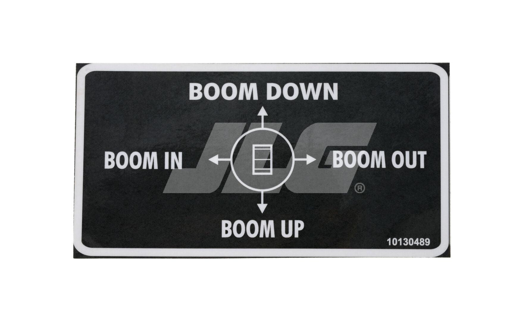 10130489 Decal, Boom Control W/Aux. | JLG