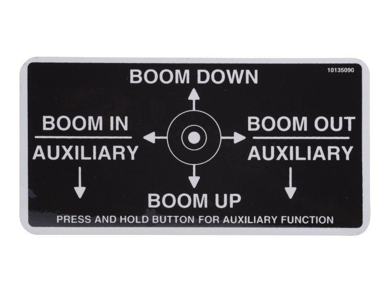10135090 Decal, Boom Control | JLG