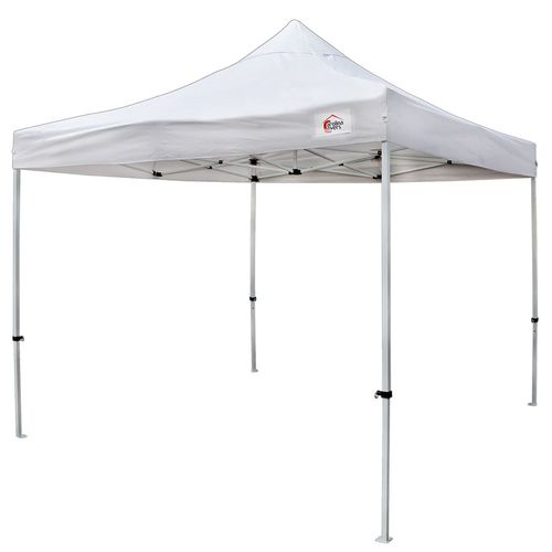Carolina Covers White Pop-Up Tent, 10 ft. x 10 ft.