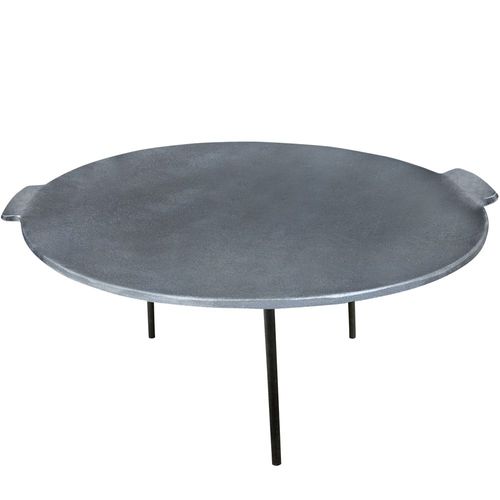 Carolina Cooker Preseasoned Round Griddle, 17 In.