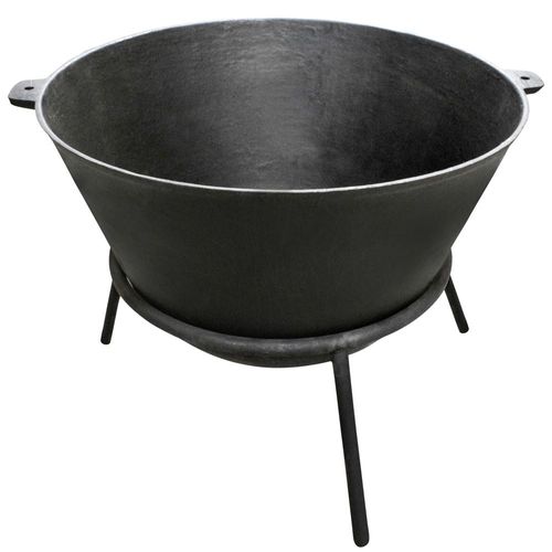 Carolina Cooker Waxed Stew Pot, 75 Gallon With Stand