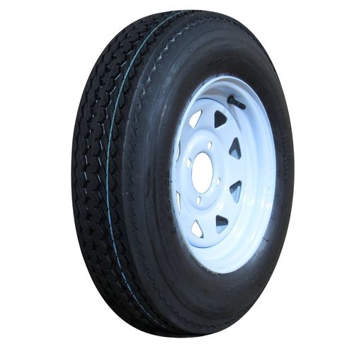 HI-RUN Trailer Tire, 5.30-12, 4-Hole, Load Range C, ASB1064