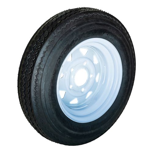 HI-RUN Trailer Tire, 530X12-6, 5-Hole, Load Range C, ASB1047