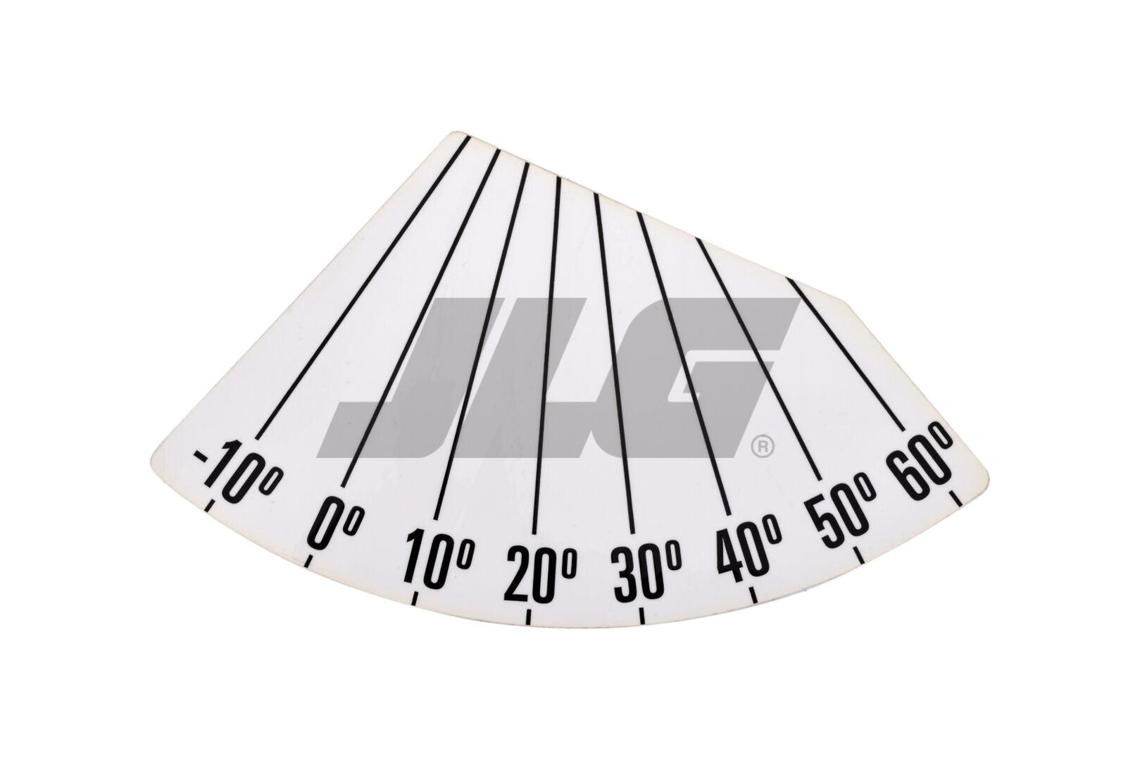 10215784 Decal, Angle Indicator | JLG