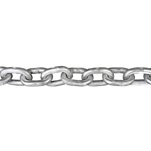 High Test Chain, 5/16 In. Grade 43 Galvanized Steel