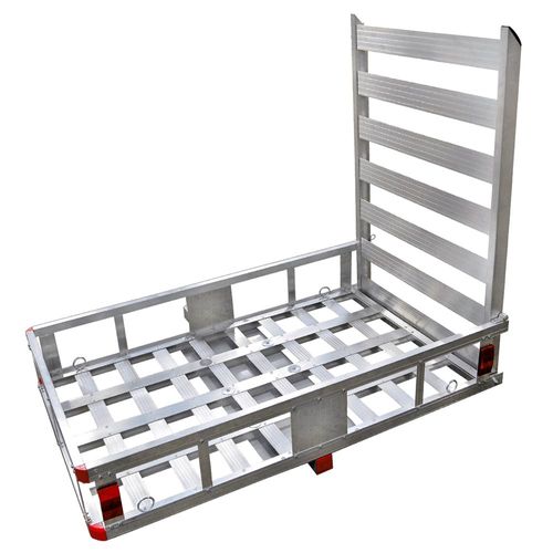 Aluminum Cargo Carrier With Ramp 47" (L) x 27-5/8" (W) x 7-1/2" (H)