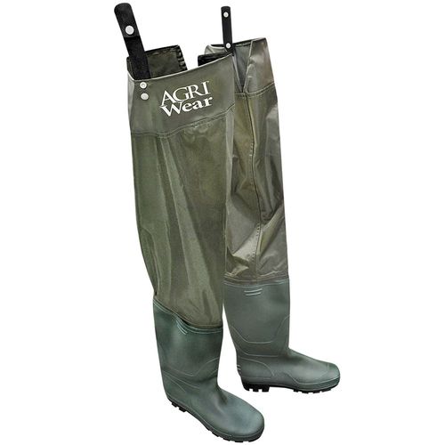 Men's Size 12 PVC Boot Hip Wader