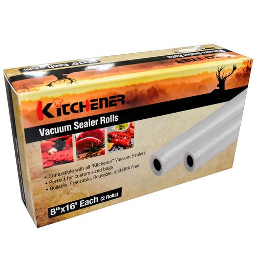 Kitchener™ Vacuum Sealer Rolls 8" x 16' (2/Set)