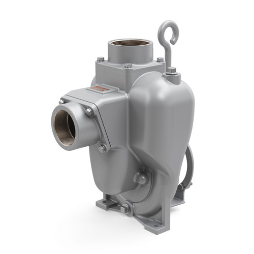 MP Pumps Petroleum 8 PumPAK PO Series 2 in. NPT Self Priming Cast Iron Centrifugal Pump, Wet End Only, Pedestal/Engine Mount Adapter, High Flow Impeller, 150 GPM