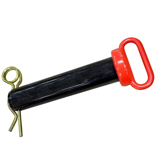 Red Handle Plastic Coated 2" x 8-1/2" Hitch Pin
