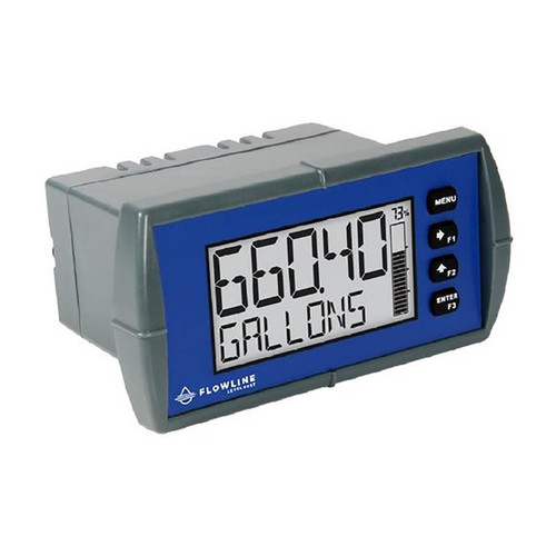 Flowline DataLoop LI24 Level Sensor Indicator & Display w/ 2 Relays & 4-20mA Repeater, Intrinsically Safe
