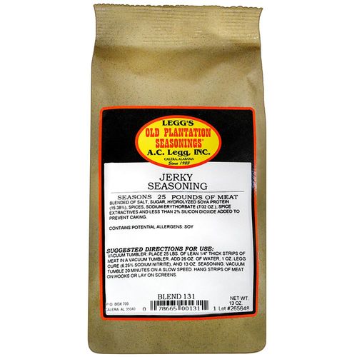 AC Legg Blend #131 Jerky Seasoning (13 oz.)