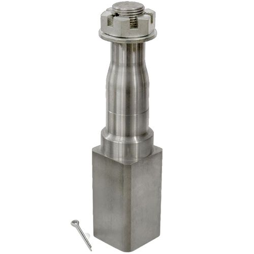 TowRight Square Trailer Axle Spindle, 1-3/4"