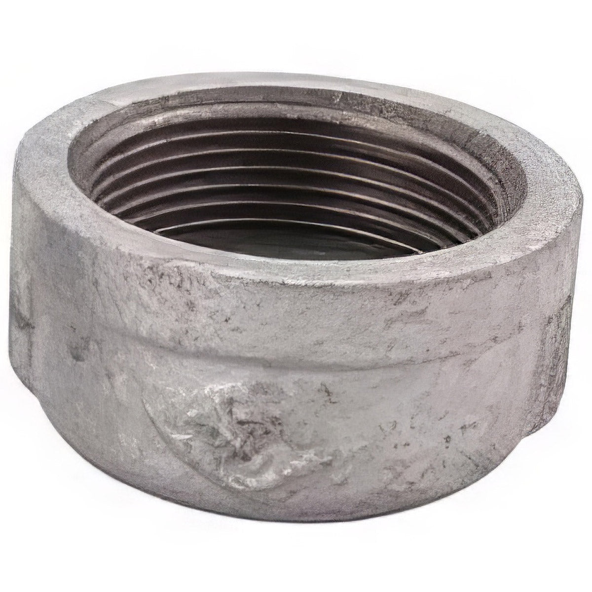 1-1/2 INCH X 1-1/2 INCH FNPTGALVANIZED CAP