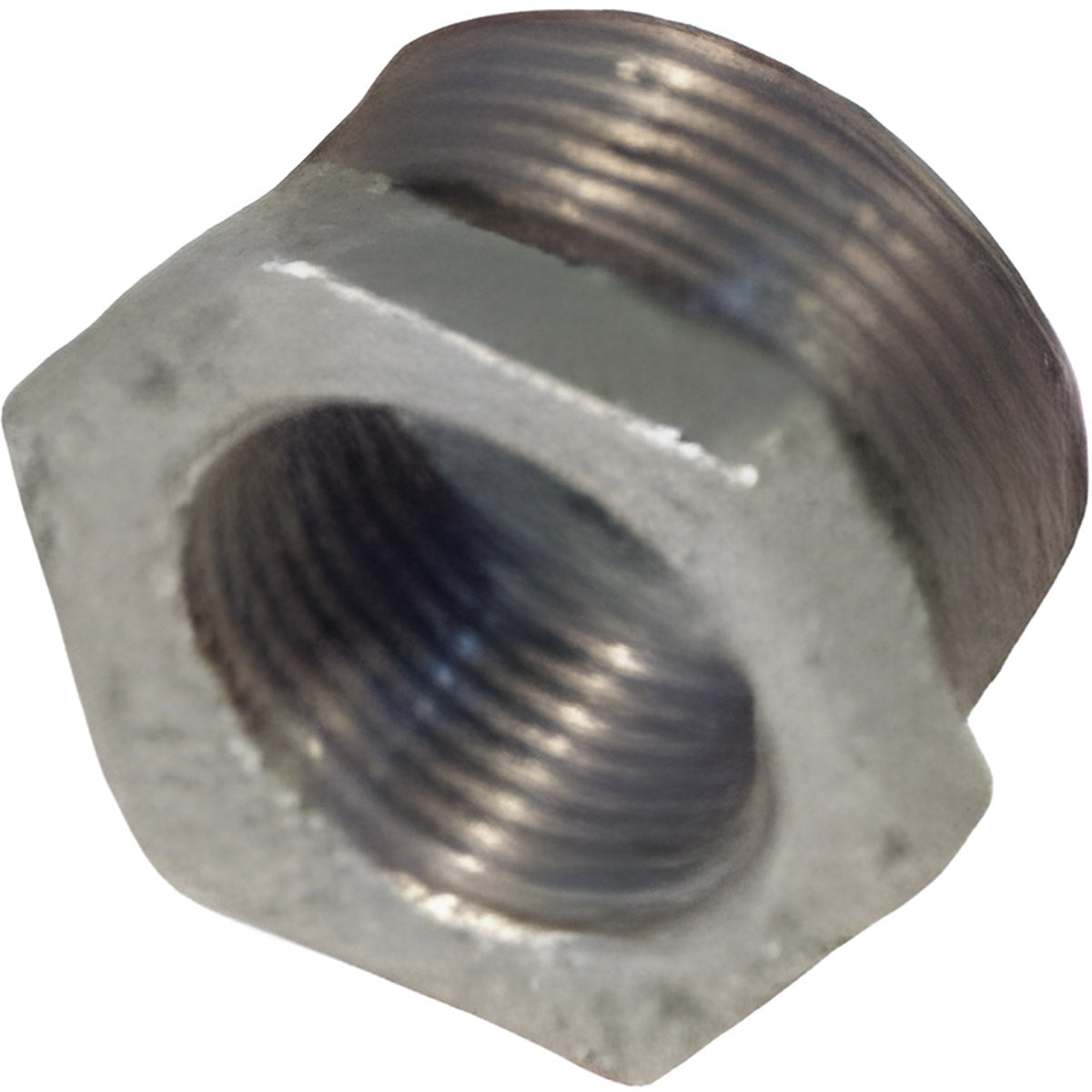 3/8 INCH X 1/8 INCH MNPT X FNPTGALVANIZED REDUCER BUSHING