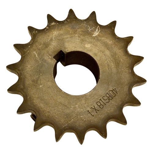 Roller Chain Sprocket, 18 Teeth, 40 Lbs.