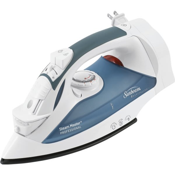 Sunbeam Greensense Full Size Steam Master, White, Retractable Iron