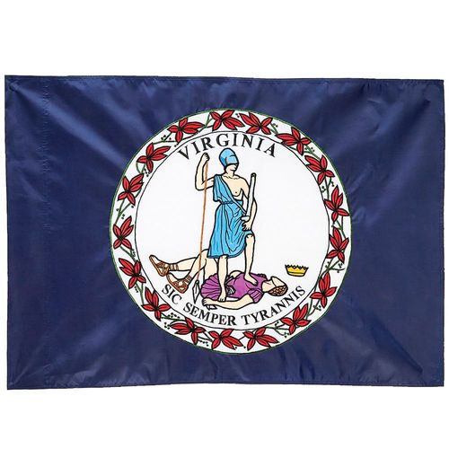 Virginia State House Flag 28" x 44"