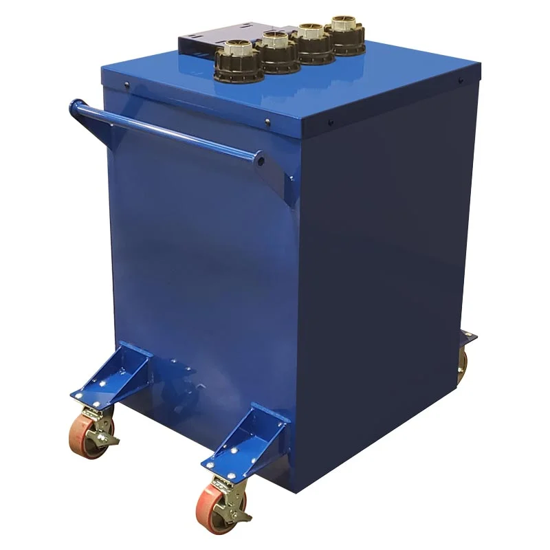 110 Gallon Hybrid Double Wall Steel Tank on Casters