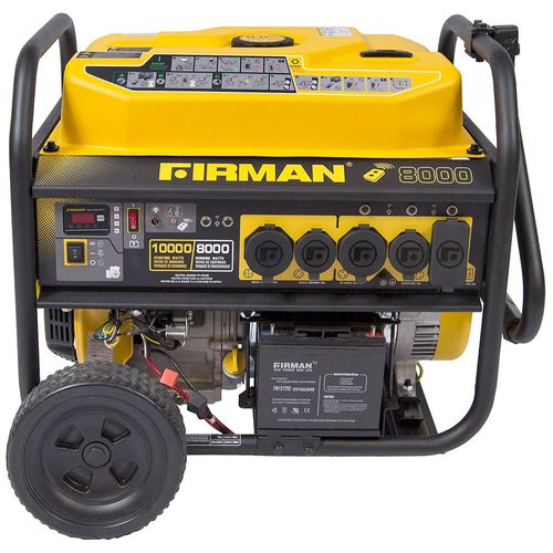 P08003 Gas Powered 10000/8000 Watt Extended Run Generator