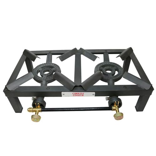 Carolina Cooker Double Burner Angle Iron Stove