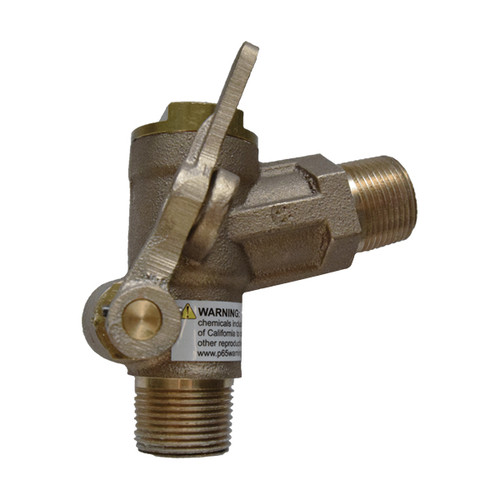 Morrison Bros. 110M 1 in. Brass Quick Closing Barrel Faucet w/ Male Outlet - UL Listed