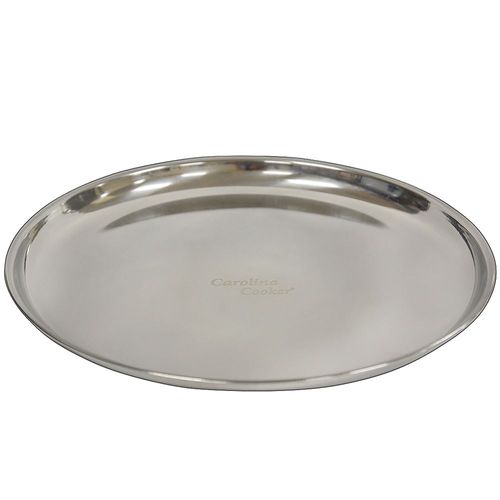 Carolina Cooker 11" Stainless Steel Round Plate