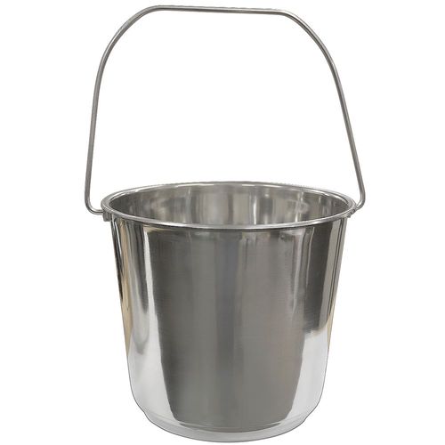 Stainless Steel 18 Liter (4.75 Gallons) Bucket
