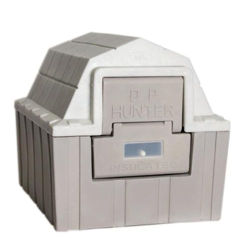 Insulated Dog House, Small, Gray