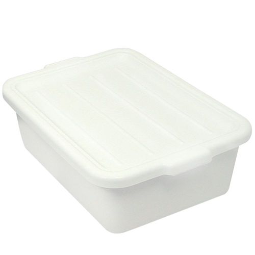 Tote Box, White, Freezer Safe 13