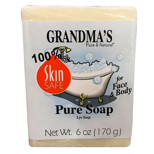 Grandmas Lye Soap 6 Ounces.