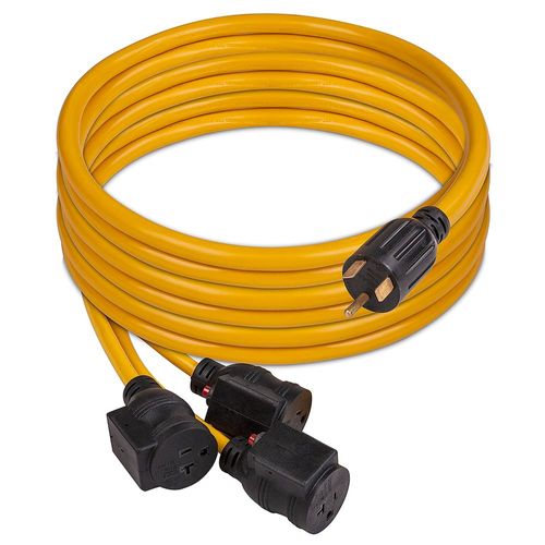 Firman 25' Generator Power Cord, 3 Prong, FG1101