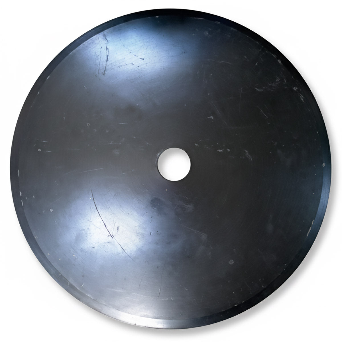 24 INCH X 6.5MM SMOOTH DISC BLADE WITH 1-3/4 INCH ROUND CENTER HOLE - SHALLOW CONCAVITY FOR LANDOLL 7400VT and SUNFLOWER 1200