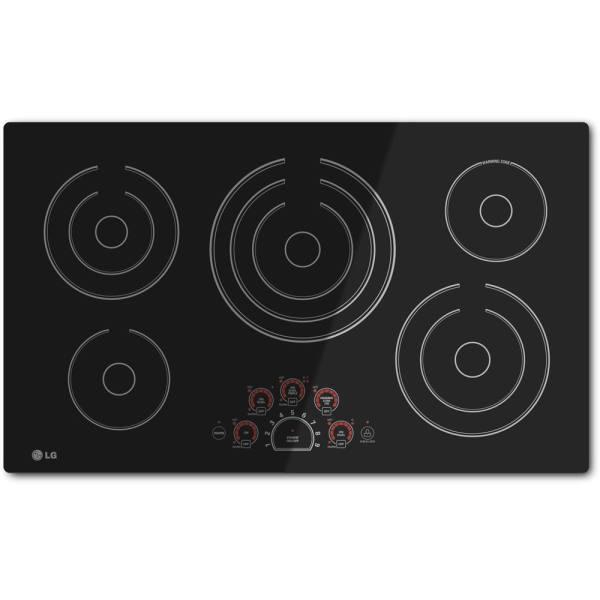 Lg 36-In. Electric Radiant Cooktop With Smoothtouch Controls