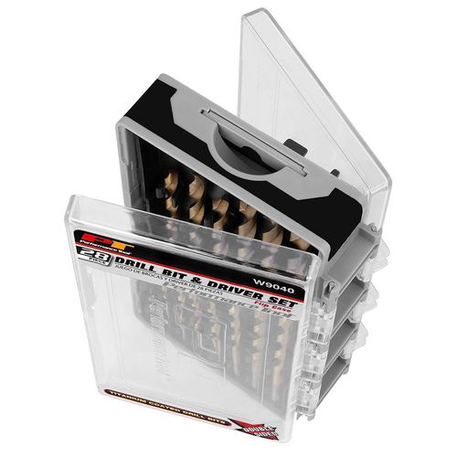 Performance Tool 28-Piece Drill Bit and Driver Set, W9040