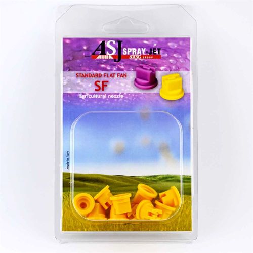 SF08002B1 Flat Spray Tip, 10 Pack