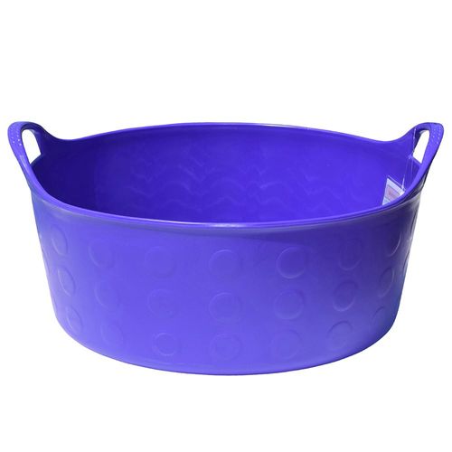 Multi Purpose Flexible Short Flex Tub 4 Gallon Purple