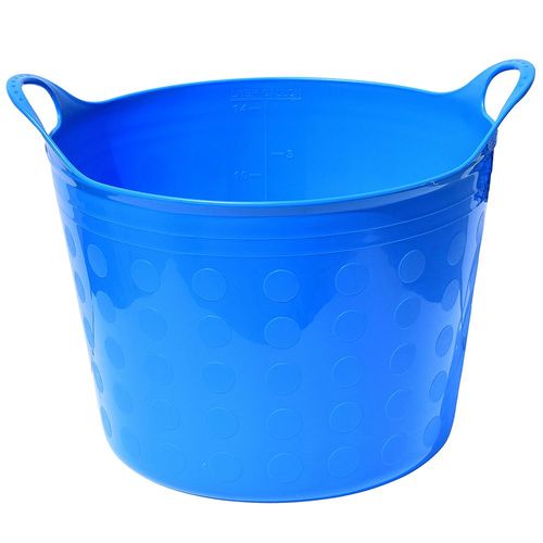 Multi Purpose Flexible Flex Tub 7 Gallon Sky Blue